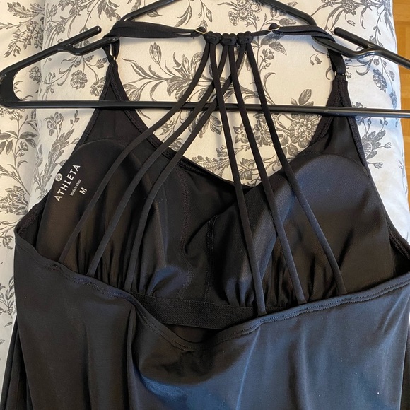 Athleta Black Strappy Dress - Picture 7 of 8